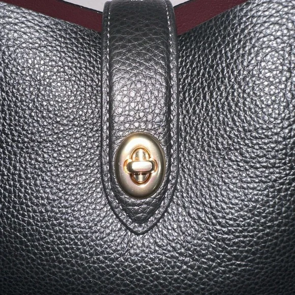 Coach Hadley Convertible Crossbody Bag Black - Picture 6 of 11